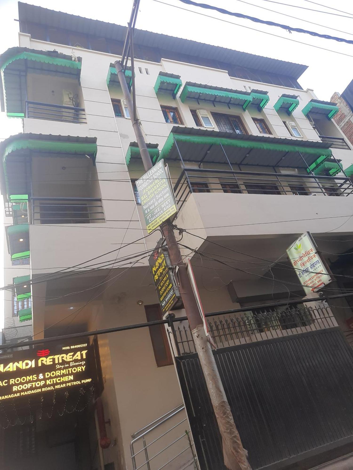 Nandi Retreat Homestay Varanasi Bagian luar foto